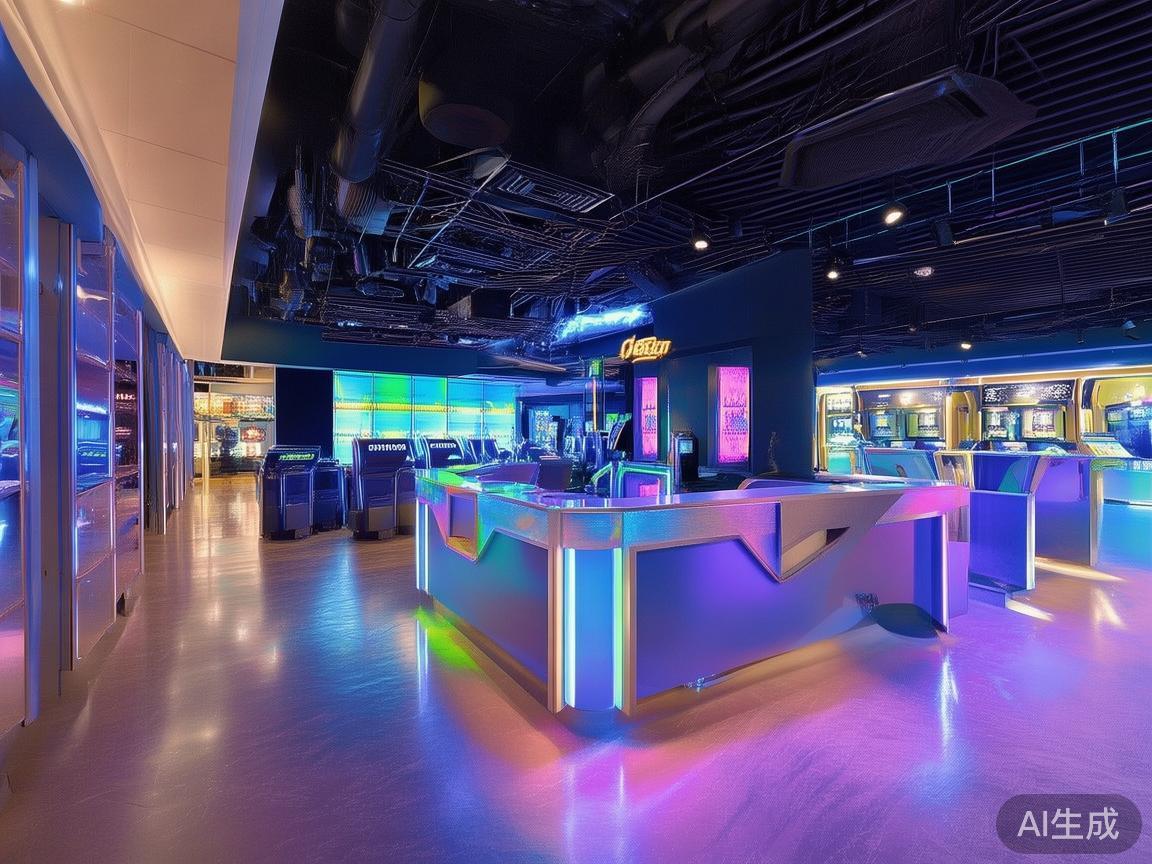 尽情感受九游娱乐电玩城丰富多彩的娱乐项目魅力无限 走进九游娱乐电玩城,首先映入眼帘的是其现代化的装修